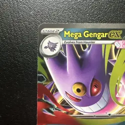 Mega Gengar EX 056/094 Double Rare Card - Phantasmal Flames Set - Pack Fresh - Image 2