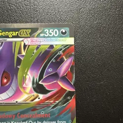 Mega Gengar EX 056/094 Double Rare Card - Phantasmal Flames Set - Pack Fresh - Image 3