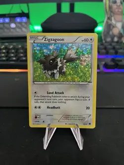 Pokemon Sprinkle Holo Zigzagoon #11/12 McDonalds 2015 Promo Card - Image 1