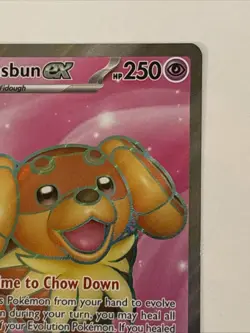 Pokemon Dachsbun EX TCG Sv07: Stellar Crown Ultra Rare Holo Card 160/142 - Image 3
