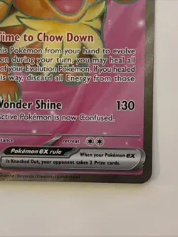 Pokemon Dachsbun EX TCG Sv07: Stellar Crown Ultra Rare Holo Card 160/142 - Image 4