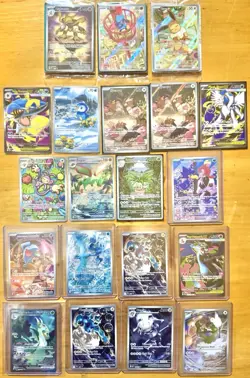 20 NM Ungraded 2025 Pokemon TCG UR IR & Special Illustration Rare Card Lot - Image 1