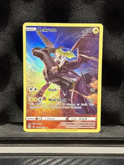 Zekrom - TG05/TG30 - Pokemon Brilliant Stars Sword & Shield Holo Rare Card LP - Image 1