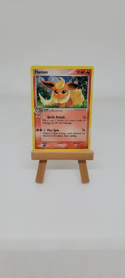Pokemon TCG Flareon Holo Rare Card 2/17 Pop Series 3 Near Mint Condition - Image 1