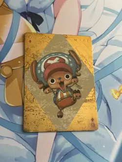 Official One Piece Jump Gold Playing Card Mint - Tony Chopper Six of Diamonds - Image 1