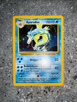 Pokemon TCG Cards Gyarados 6/102 Base Set Holo Rare EXC - Image 4