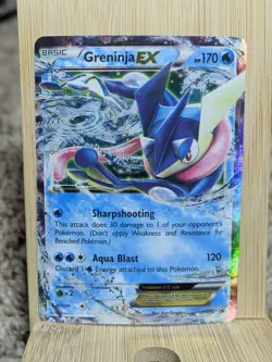 Greninja EX XY20 XY Holographic Near Mint Promo Pokemon Card Shiped In Toploader - Image 2