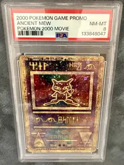🧬✨ Ancient Mew Promo Holo PSA 8 | NM-Near Mint Pokemon Card 🌌✨ - Image 1