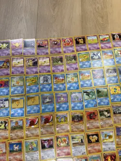 1999 POKEMON base CARDS Vintage lot. Pikachu. dragonite. 166Cards - Image 4