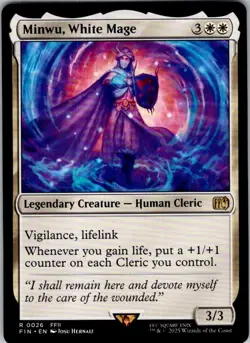 Magic | FIN | Minwu, White Mage | 26 | Normal | NM - Image 1