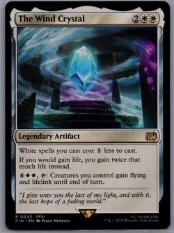 The Wind Crystal Final Fantasy Regular NM Rare #43 MTG - Image 1