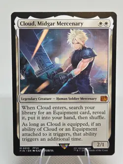 Cloud, Midgar Mercenary X1 FIN MTG Final Fantasy FB1 - Image 1