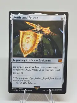 Aettir and Priwen X1 FIN MTG Final Fantasy FB1 - Image 1
