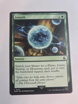 Farseek 0232 Non Foil Common Doctor Who Commander MTG Near Mint - Image 1
