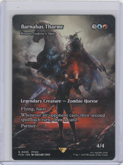 MTG Barnabas Tharmr - Kraum, Ludevic's Opus (Showcase) Final Fantasy 0056 - Image 1