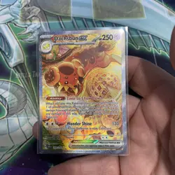 Pokemon TCG Stellar Crown Dachsbun EX SIR Holo Card 169/142 Near Mint - Image 1