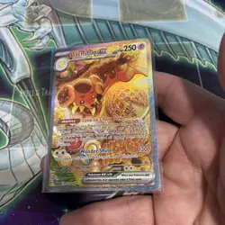 Pokemon TCG Stellar Crown Dachsbun EX SIR Holo Card 169/142 Near Mint - Image 2
