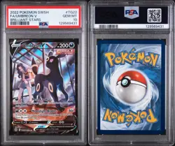 2022 Pokemon SWSH Brilliant Stars Umbreon V Full Art TG22 PSA 10 GEM MINT 🔥 - Image 3
