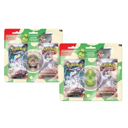 Pokemon Scarlet Violet boosters Paldea Evolved Lechonk and smoliv Erasers TCG - Image 1
