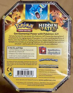 Pokemon TCG SEALED Hidden Fates Tin [Charizard GX] SM: Hidden Fates 2019 - Image 2