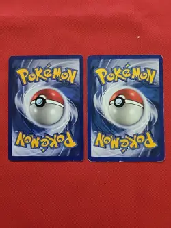 Pokemon: Gastly & Haunter - Shadowless Base Set 1999 Vintage WOTC - MP / HP - J7 - Image 2
