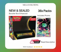 Pokemon TCG Mega Evolutions Enhanced Booster Box Sealed - New / read descript - Image 1