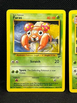 Pokemon Tcg Paras 85/130 & Parasect 55/130 Non Holo Base Set 2 - Image 2