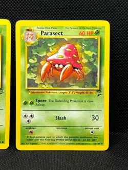 Pokemon Tcg Paras 85/130 & Parasect 55/130 Non Holo Base Set 2 - Image 3