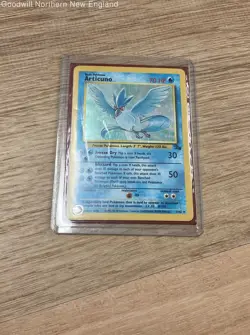 Articuno #2/62 Rare Holo Fossil Set Pokemon TCG Good Condition - Image 1