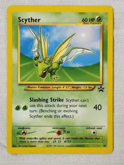 Played Scyther - Normal #45 Black Star Promo Pokemon TCG - Image 1