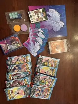 POKEMON Scarlet & Violet Journey Together Elite Trainer Box - Opened Missing Crd - Image 1