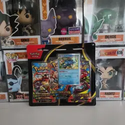 Pokemon TCG Mega Evolution 3 Pack Blister w/ Golduck Promo NEW Factory Sealed. - Image 2