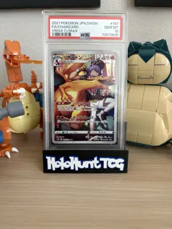 Pokemon Japanese Full Art Holo Charizard 187/184 PSA 10 GEM MINT VMAX Climax - Image 1