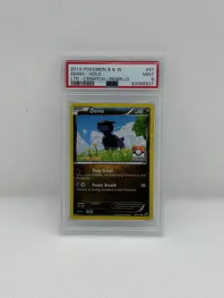 PSA 9 2013 Pokemon Legendary Treasures Deino (Holo) Pokemon League 4th Place - Image 1