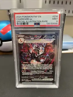 Pokemon 2024 SV Paldean Fates Charizard EX #234/091 PSA 9 - Image 1