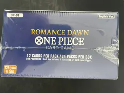 Booster Box TCG One Piece Romance Dawn OP-01 ENG Bandai Sealed - Image 4