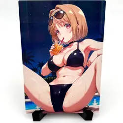 Classroom of the Elite Kikyo Kushida Sexy Hot Anime Waifu Goddess Story Art Card - Image 1