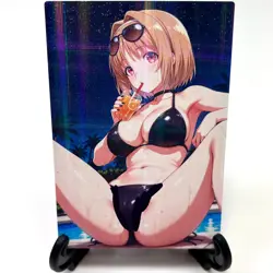 Classroom of the Elite Kikyo Kushida Sexy Hot Anime Waifu Goddess Story Art Card - Image 2