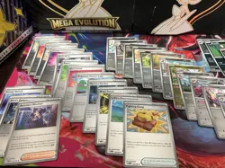 Mega Evolutions Near Complete Master Set With Base Cards/holos/reverse/IR/FA - Image 4