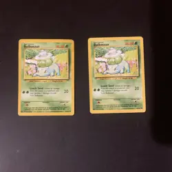 Pokemon Original Starter Card Lot WOTC Vintage Base Set & More DAMAGED 🔥💧🍃⚡ - Image 4