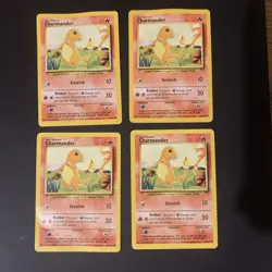 Pokemon Original Starter Card Lot WOTC Vintage Base Set & More DAMAGED 🔥💧🍃⚡ - Image 5