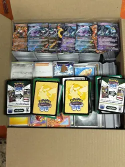 Pokemon Card Bulk 6300+ total cards, 4200+ non holo, 1600+ Holo, 500+ code cards - Image 1