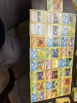 Vintage Pokemon base set 62: 37 cards from fossil set NM - Image 1