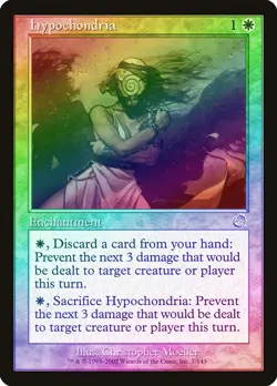 Hypochondria FOIL Torment PLD White Uncommon MAGIC GATHERING CARD ABUGames - Image 1