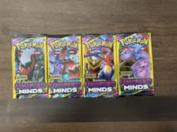 1x - Pokemon Sun & Moon Unified Minds | 3 Card Mini Booster Pack (Random Art) - Image 1