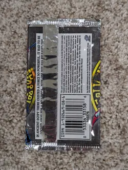 EMPTY Yugioh Invasion of Chaos 1st Edition Pack Wrapper (No Cards!) - Image 2