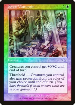 Aven Warcraft FOIL Judgment PLD White Uncommon MAGIC GATHERING CARD ABUGames - Image 1