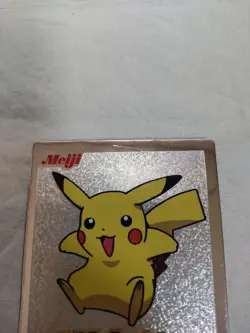[LP+] Pikachu 50 Meiji Silver Japanese Pokemon Get Card 8195 - Image 2
