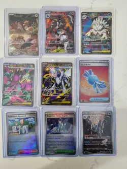 Pokemon Lot Of 100 Cards-Full Arts, Ex’s, Sir’s, Pokeballs, Holos, & More - Image 4