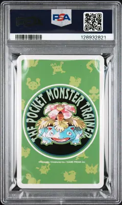 1996 POKEMON GREEN VERSION PLAYING CARDS 8 OF CLUBS #105 MAROWAK PSA 10 - Image 2